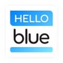 Blue Social logo