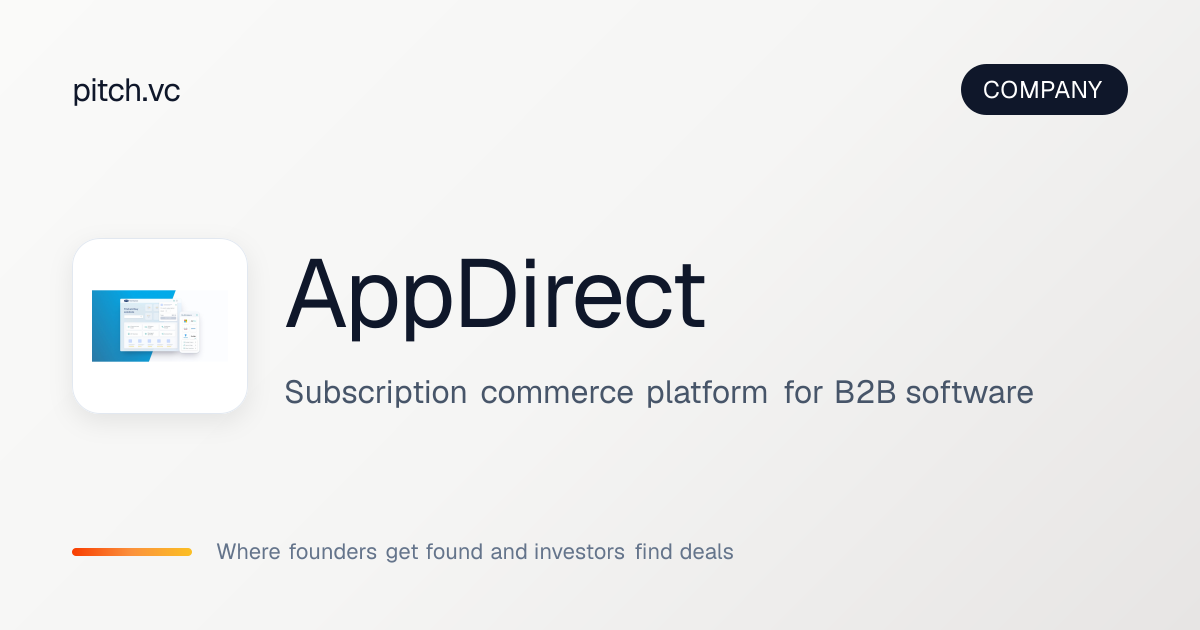 AppDirect — Pitch
