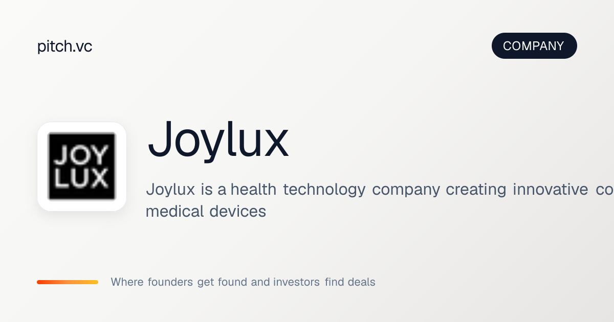 Joylux — Pitch