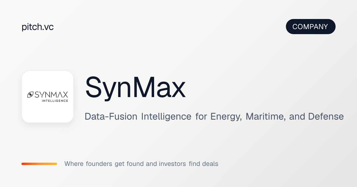 SynMax — Pitch